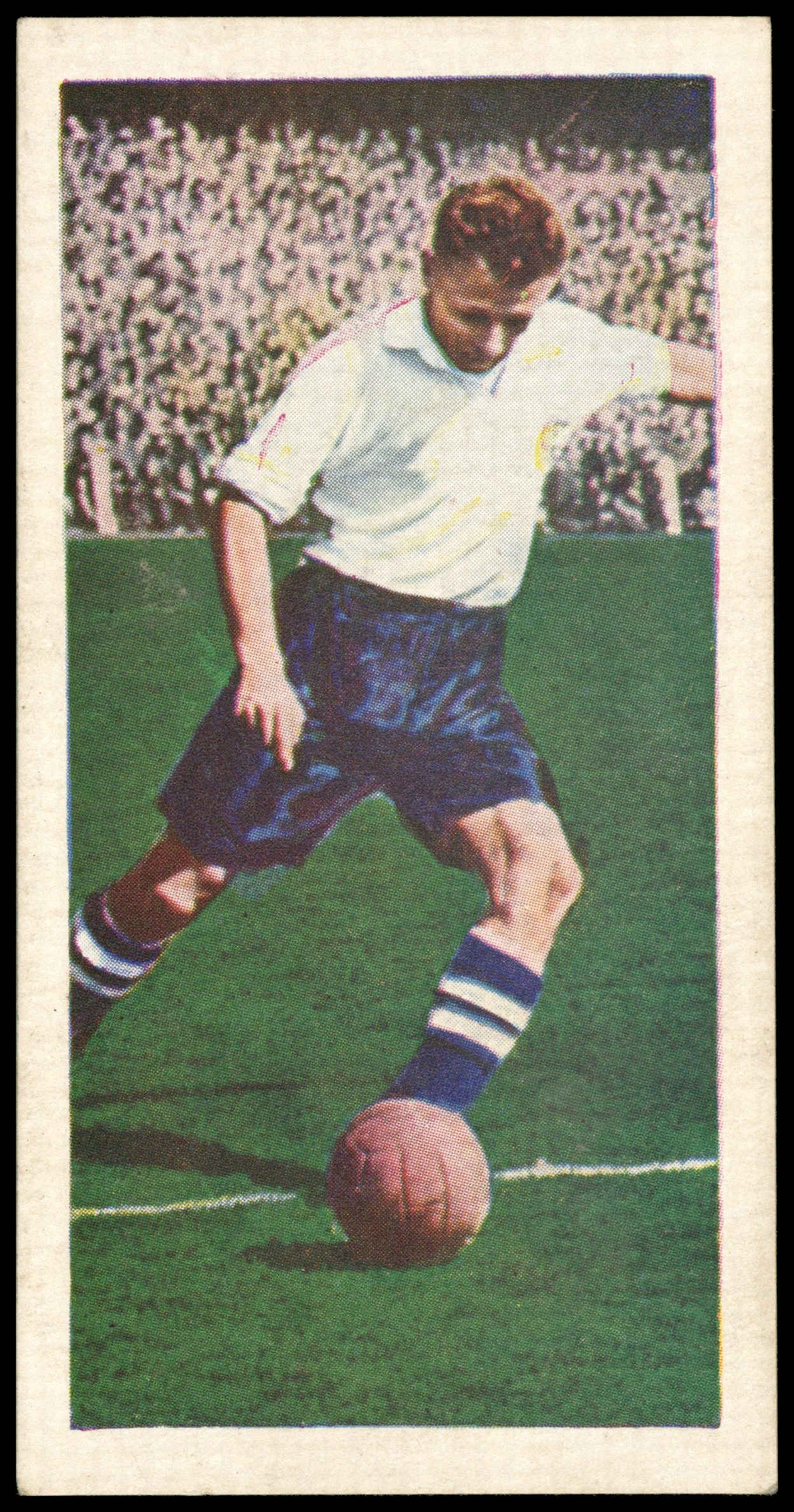Chix - 'Famous Footballers S2' (1957) - #8 - Tom Docherty (Preston NE) Chix - 'Famous Footballers S2' (1957) - #8 - Tom Docherty (Preston NE)