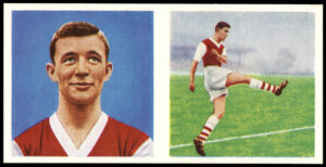 Chix - 'Footballers (Double)' (1960) - #15 - David Herd (Arsenal)