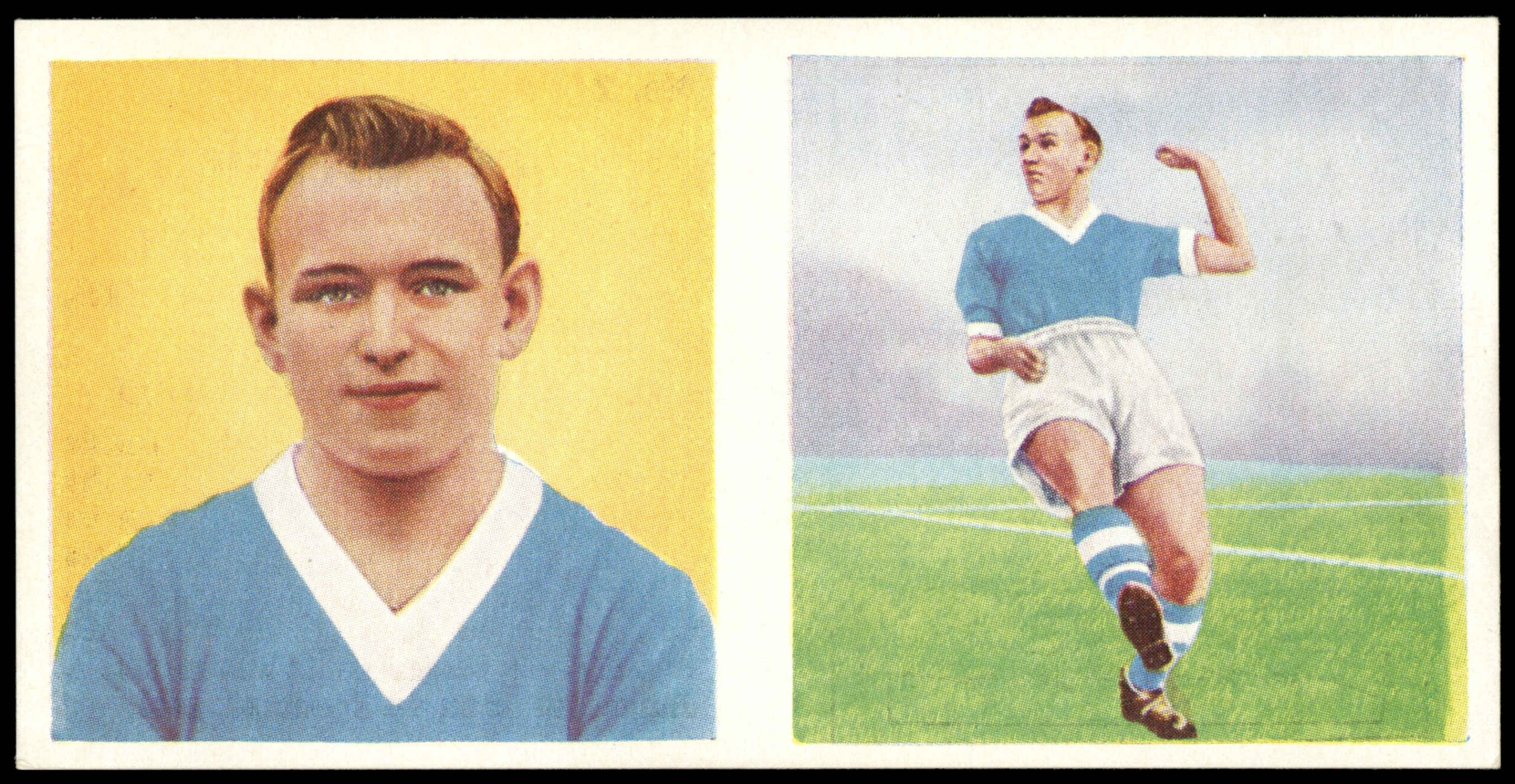 Chix - 'Footballers (Double)' (1960) - #2 - Joe Hayes (Manchester City) Chix - 'Footballers (Double)' (1960) - #2 - Joe Hayes (Manchester City)
