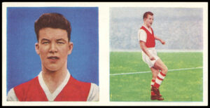 Chix - 'Footballers (Double)' (1960) - #48 - Mel Charles (Arsenal)