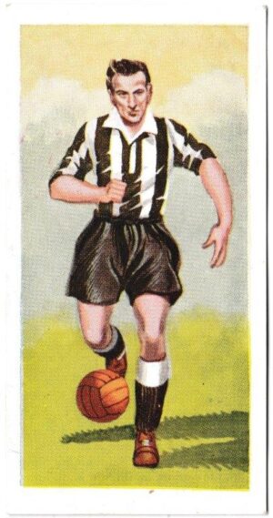 Chix - 'Famous Footballers (Series 1B)' (1955) - Card #15 - Frank Brennan (Newcastle United)