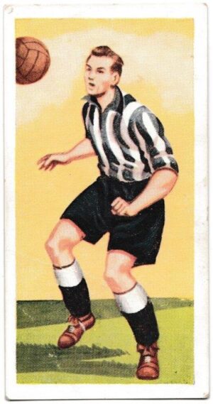 Chix - 'Famous Footballers (Series 1B)' (1955) - Card #18 - Redfern Froggatt (Sheffield Wednesday)