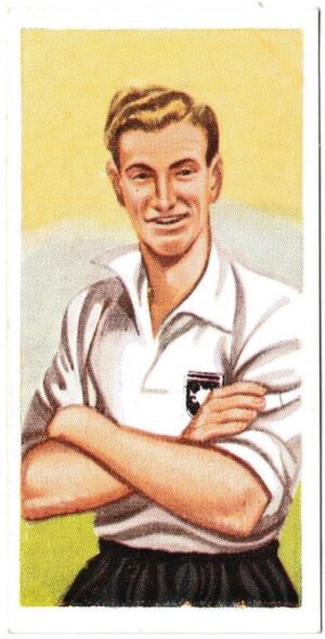 Chix - 'Famous Footballers (Series 1B)' (1955) - Card #19 - Tom Finney (Preston North End)