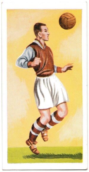Chix - 'Famous Footballers (Series 1B)' (1955) - Card #6 - Tom Cummings (Burnley)