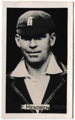 Chums - 'Cricketers' (1923) - E. Hendren (Middlesex)