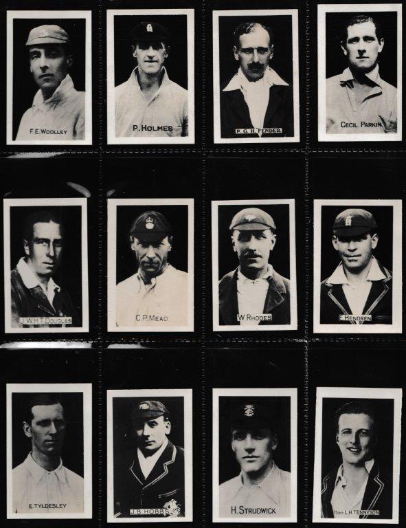 Chums - 'Cricketers' (1923) - Complete Set Chums - 'Cricketers' (1923) - Complete Set