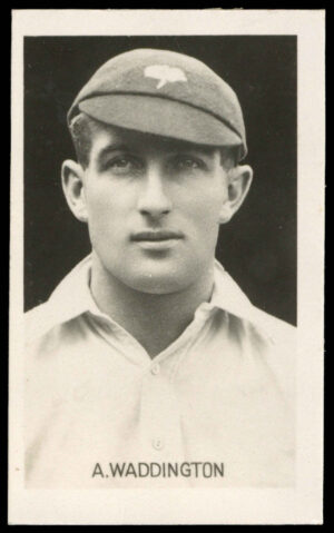 Chums - 'Cricketers' (1923) - #15 - J. Waddington (Yorkshire)