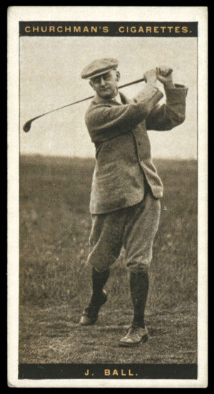 Churchman - 'Famous Golfers' (1927) - John Ball