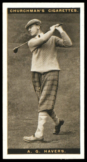 Churchman - 'Famous Golfers' (1927) - Arthur Gladstone Havers