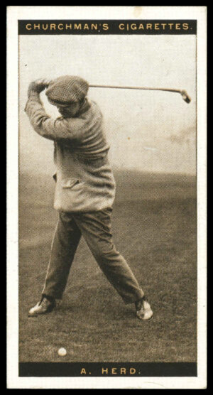 Churchman - 'Famous Golfers' (1927) - Alexander Herd