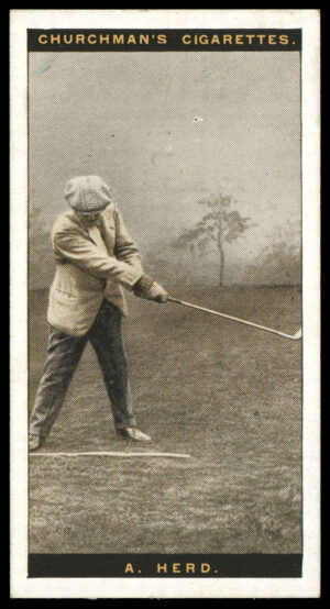 Churchman - 'Famous Golfers' (1927) - Alexander Herd