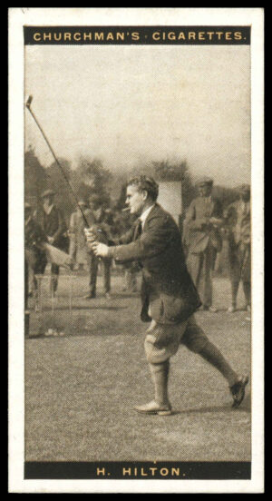 Churchman - 'Famous Golfers' (1927) - Harold H. Hilton
