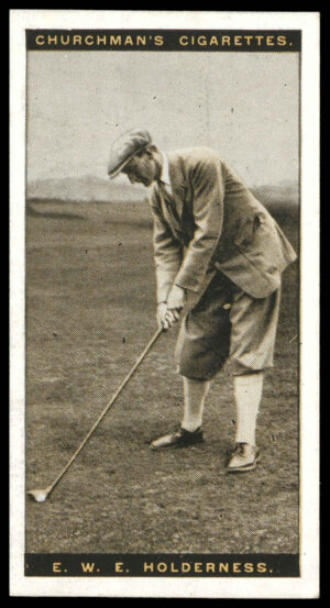 Churchman - 'Famous Golfers' (1927) - E.W.E. Holderness Churchman - 'Famous Golfers' (1927) - E.W.E. Holderness
