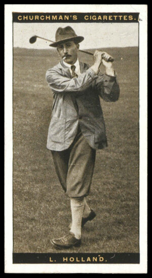Churchman - 'Famous Golfers' (1927) - Len Holland