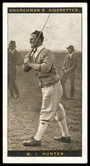 Churchman - 'Famous Golfers' (1927) - William Irvine Hunter