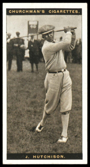 Churchman - 'Famous Golfers' (1927) - Jock Hutchison