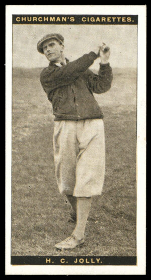 Churchman - 'Famous Golfers' (1927) - Herbert C. Jolly