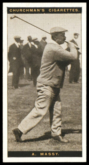 Churchman - 'Famous Golfers' (1927) - Arnaud Massy