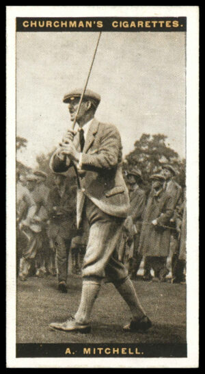 Churchman - 'Famous Golfers' (1927) - Abe Mitchell