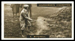 Churchman - 'Famous Golfers' (1927) - Abe Mitchell