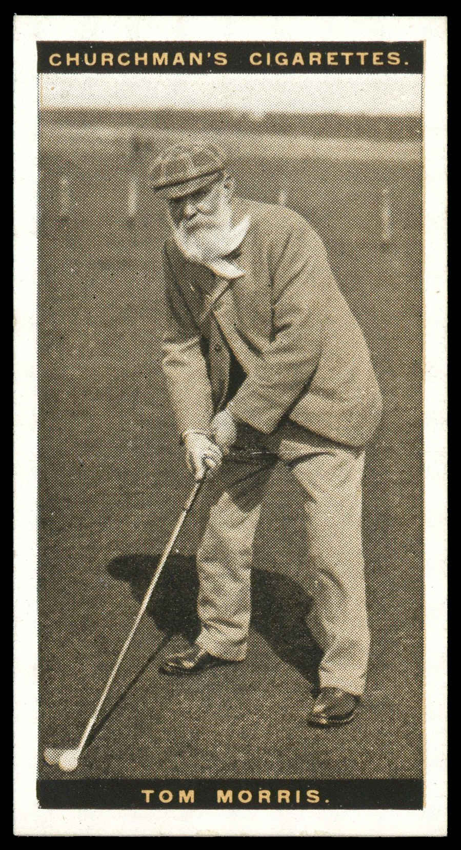 Churchman - Tom Morris - 'Famous Golfers' - (1927) Churchman - Tom Morris - 'Famous Golfers' - (1927)