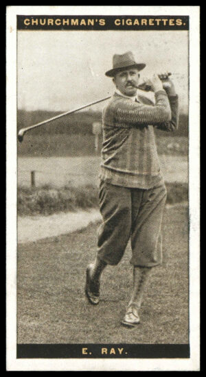 Churchman - 'Famous Golfers' (1927) - Edward Ray