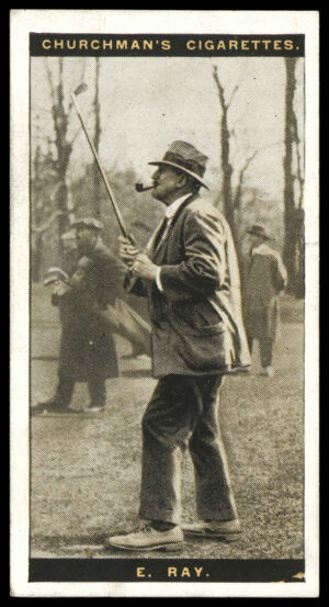 Churchman - 'Famous Golfers' (1927) - Edward Ray