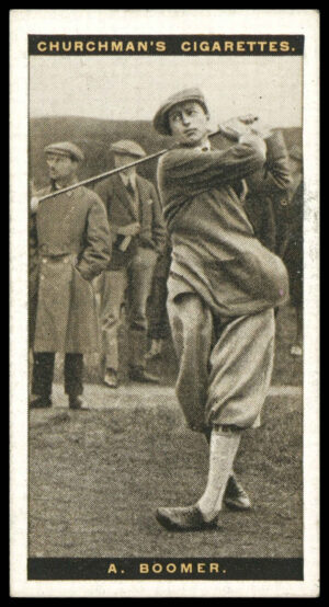 Churchman - 'Famous Golfers' (1927) - Aubrey Basil Bloomer