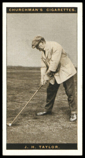 Churchman - 'Famous Golfers' (1927) - John Henry Taylor