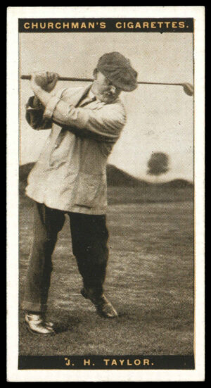 Churchman - 'Famous Golfers' (1927) - John Henry Taylor