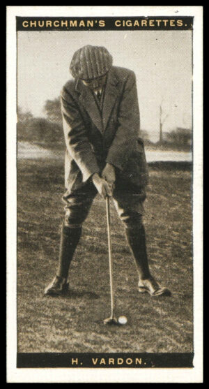 Churchman - Harry Vardon - 'Famous Golfers' - (1954) Churchman - Harry Vardon - 'Famous Golfers' - (1954)