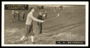 Churchman - Roger H. Wethered -  'Famous Golfers'  - (1927)