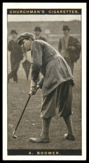 Churchman - 'Famous Golfers' (1927) - Aubrey Basil Bloomer