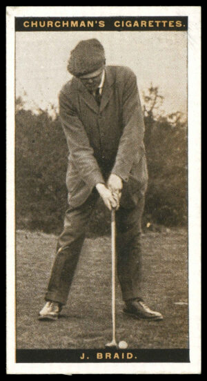 Churchman - 'Famous Golfers' (1927) - James Braid