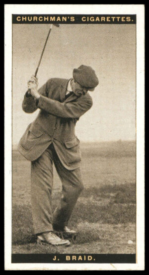 Churchman - 'Famous Golfers' (1927) - James Braid
