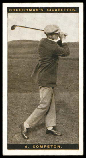 Churchman - 'Famous Golfers' (1927) - Archie Compston