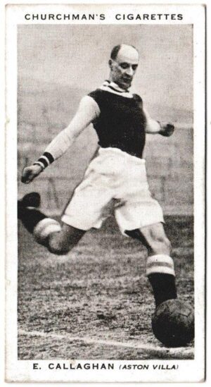 Churchman (W.A. & A.C) - 'Association Footballers' (1938) - Card #5 - E. Callaghan (Chelsea)