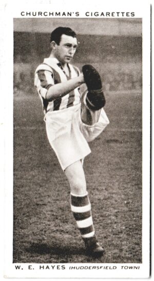 Churchman (W.A. & A.C) - 'Association Footballers (Series 2)' (1939) - Card #21 - W.E. Hayes (Huddersfield Town)