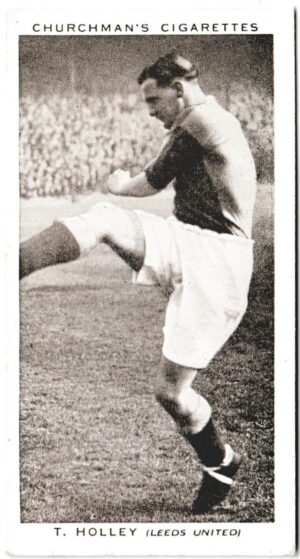 Churchman (W.A. & A.C) - 'Association Footballers (Series 2)' (1939) - Card #23 - T. Holley (Leeds United)