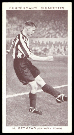 Churchman - 'Association Footballers' (1938) - #2 - H. Betmead (Grimsby Town)