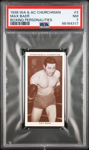 Churchman - Boxing Personalities - Max Baer **PSA7**