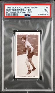 Churchman - Boxing Personalities - Georges Carpentier **PSA7.5**