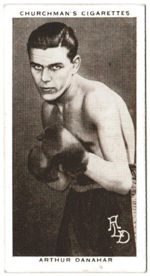 Churchman (W.A. & A.C) - 'Boxing Personalities' (1938) - Card #10 - Arthur Danahar