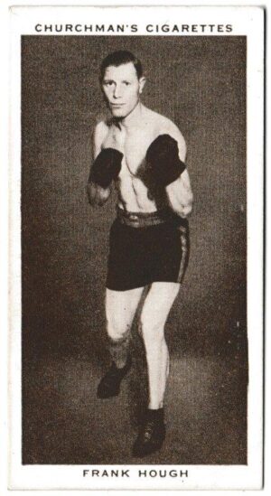 Churchman (W.A. & A.C) - 'Boxing Personalities' (1938) - Card #19 - Frank Hough