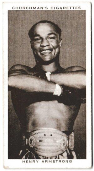 Churchman (W.A. & A.C) - 'Boxing Personalities' (1938) - Card #2 - Henry Armstrong