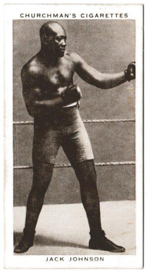 Churchman (W.A. & A.C) - 'Boxing Personalities' (1938) - Card #20 - Jack Johnson