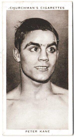 Churchman (W.A. & A.C) - 'Boxing Personalities' (1938) - Card #21 - Peter Kane