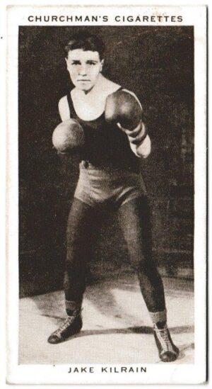 Churchman (W.A. & A.C) - 'Boxing Personalities' (1938) - Card #22 - Jake Kilrain