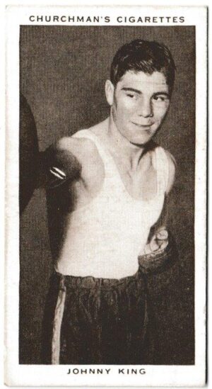 Churchman (W.A. & A.C) - 'Boxing Personalities' (1938) - Card #23 - Johnny King