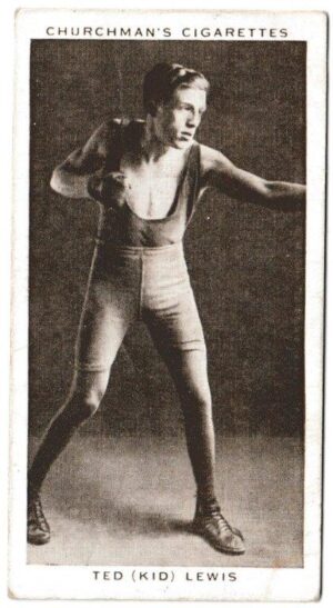 Churchman (W.A. & A.C) - 'Boxing Personalities' (1938) - Card #25 - Ted (Kid) Lewis